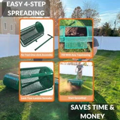 Topdress, Compost & Peat Moss Spreader -Felco Shop Landzie 24 inch Spreader feature 06 800x800 2 07032.1681882060