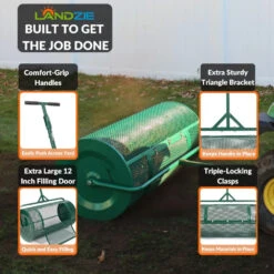 Topdress, Compost & Peat Moss Spreader -Felco Shop Landzie 44 Inch Spreader Feature 05 700x700 1 66227.1681882060