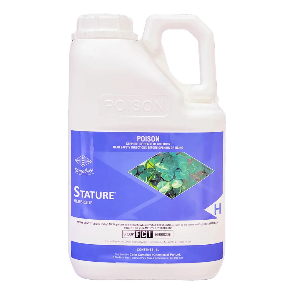 Stature 3-Way Broadleaf Turf Herbicide 1 Stature 3-Way Broadleaf Turf Herbicide
