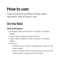 Superfly Organic Fertiliser -Felco Shop Superfly Fine Granular How to Use Turf 66337.1681263754