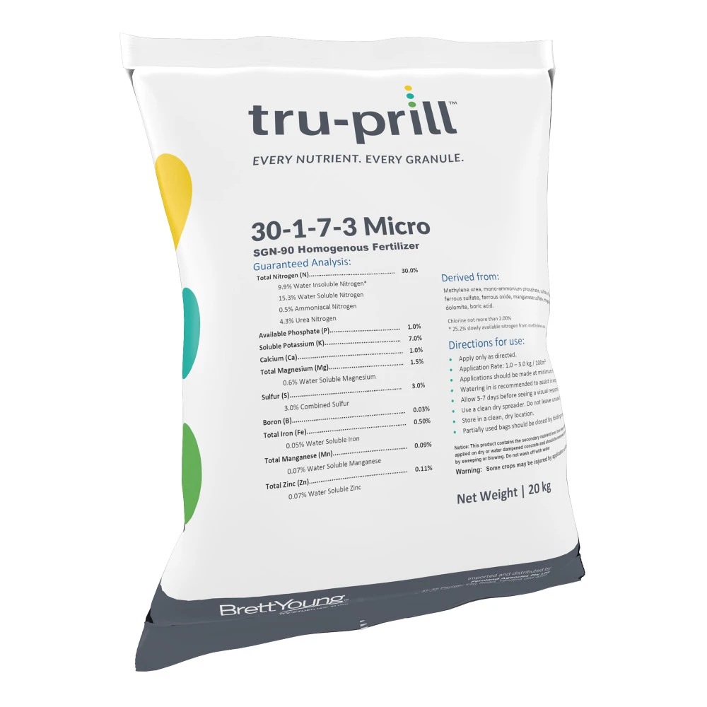 Tru-Prill 30-1-7+TE Premium Greens Grade Turf Fertiliser 1 Tru-Prill 30-1-7+TE Premium Greens Grade Turf Fertiliser