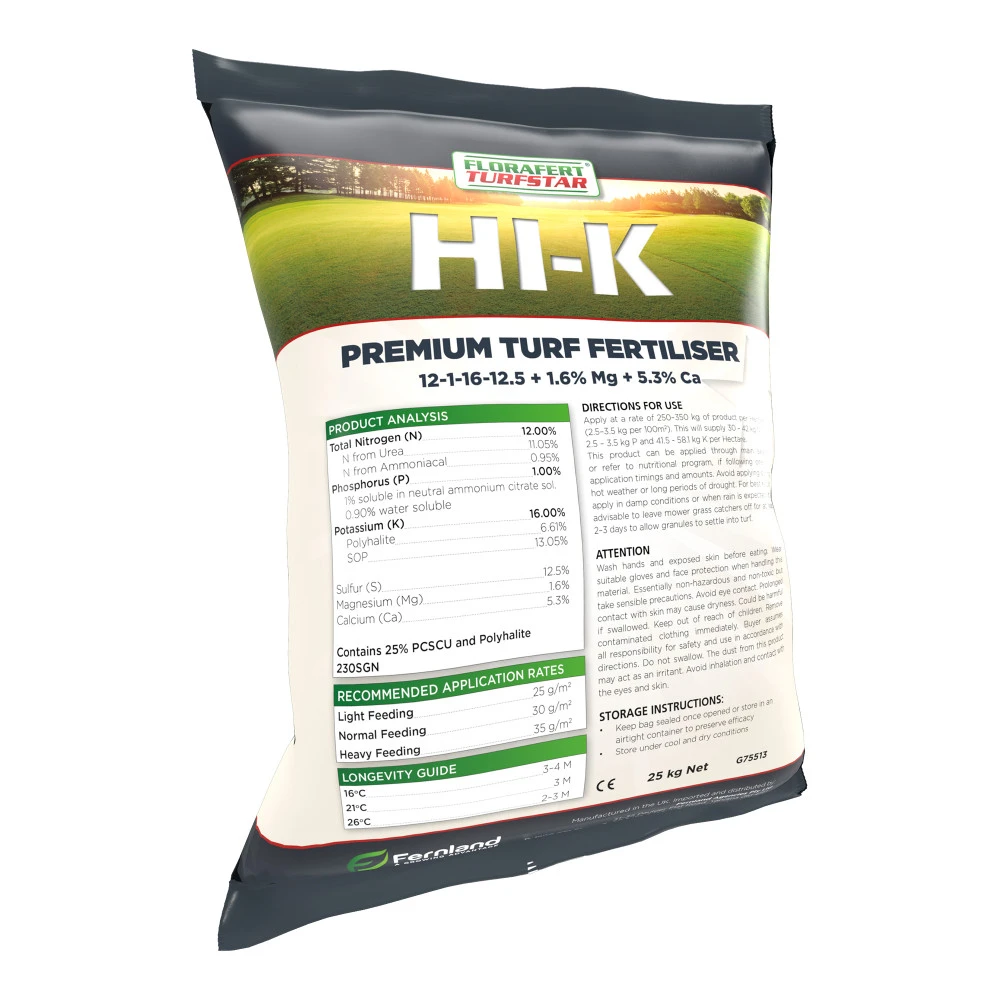 TurfStar Hi-K Turf Fertiliser 1 TurfStar Hi-K Turf Fertiliser