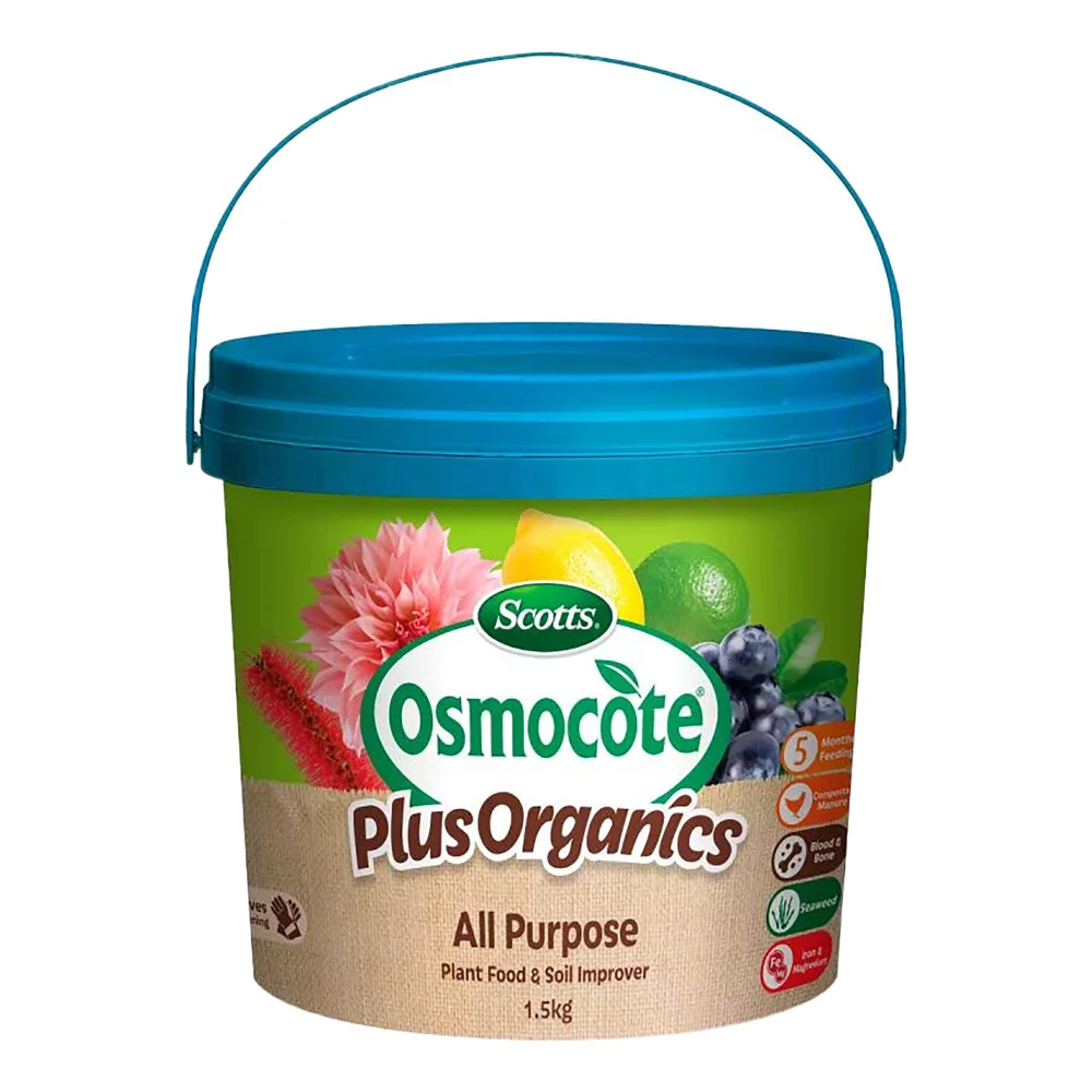Osmocote Plus Organics All Purpose (including Natives) Plant Food & Soil Improver 1 Osmocote Plus Organics All Purpose (including Natives) Plant Food & Soil Improver